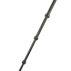 Statyw 3 Legged Thing Bucky Grey, włókna węglowe, 5-sekcji, udźwig 30kg, głowica Airhed VU