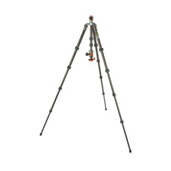Statyw 3 Legged Thing Bucky Grey, włókna węglowe, 5-sekcji, udźwig 30kg, głowica Airhed VU