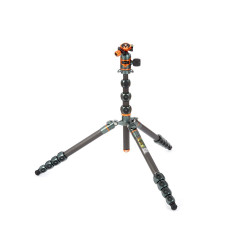Statyw 3 Legged Thing Bucky Grey, włókna węglowe, 5-sekcji, udźwig 30kg, głowica Airhed VU