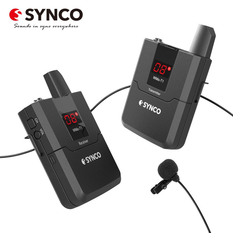 Synco T1 bezprzewodowy system mikrofonowy UHF - 1 odbiornik