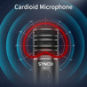 Synco V1 mikrofon USB z odsłuchem - pojemnościowy