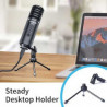 Synco V1 mikrofon USB z odsłuchem - pojemnościowy
