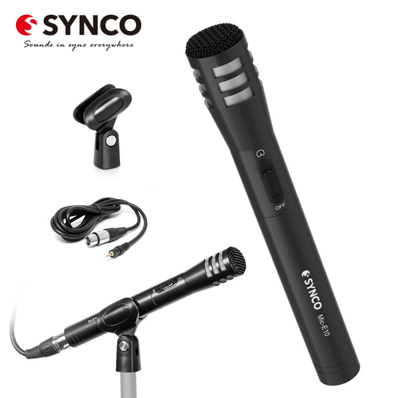Synco E10 mikrofon - kardioidalny mikrofon elektretowy