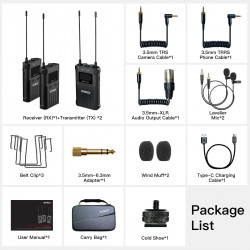 Synco T3 bezprzewodowy system mikrofonowy UHF - 2 odbiorniki