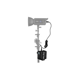 GlareOne LEDAV Battery Power Adapter for V-mount batteries