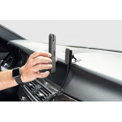Peak Design Mobile Car Mount VHB Charging - Magnetyczny Uchwyt Samochodowy Do Telefonu z Bezp. Ładowarką - Czarny