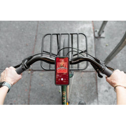 Peak Design Mobile Universal Bar Mount - Uchwyt Uniwersalny Do Telefonu: Skuter, Rower, Hulajnoga, Wózek - Czarny