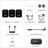 Synco G2 A2 bezprzewodowy system mikrofonowy z ekranem 2,4 GHz - 2 odbiorniki