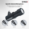 Synco U1P mikrofon kardioidalny do smartfonów - tabletów - złącze TRRS 3.5mm