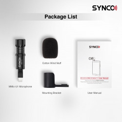 Synco U1L mikrofon kardioidalny do smartfonów - tabletów - złącze Lightning