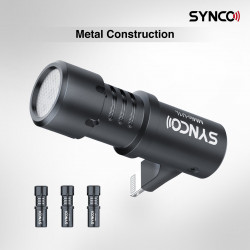 Synco U1L mikrofon kardioidalny do smartfonów - tabletów - złącze Lightning