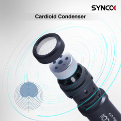 Synco U1L mikrofon kardioidalny do smartfonów - tabletów - złącze Lightning