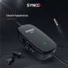 Synco S6M2 mikrofon krawatowy z odsłuchem i filtrem LowCut