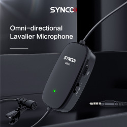 Synco S6M2 mikrofon krawatowy z odsłuchem i filtrem LowCut