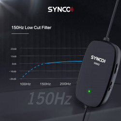 Synco S6M2 mikrofon krawatowy z odsłuchem i filtrem LowCut