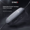 Synco S6M2 mikrofon krawatowy z odsłuchem i filtrem LowCut