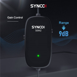 Synco S6M2 mikrofon krawatowy z odsłuchem i filtrem LowCut