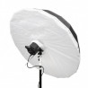 GlareOne Głęboki parasol 110 cm biały Orb 110 White