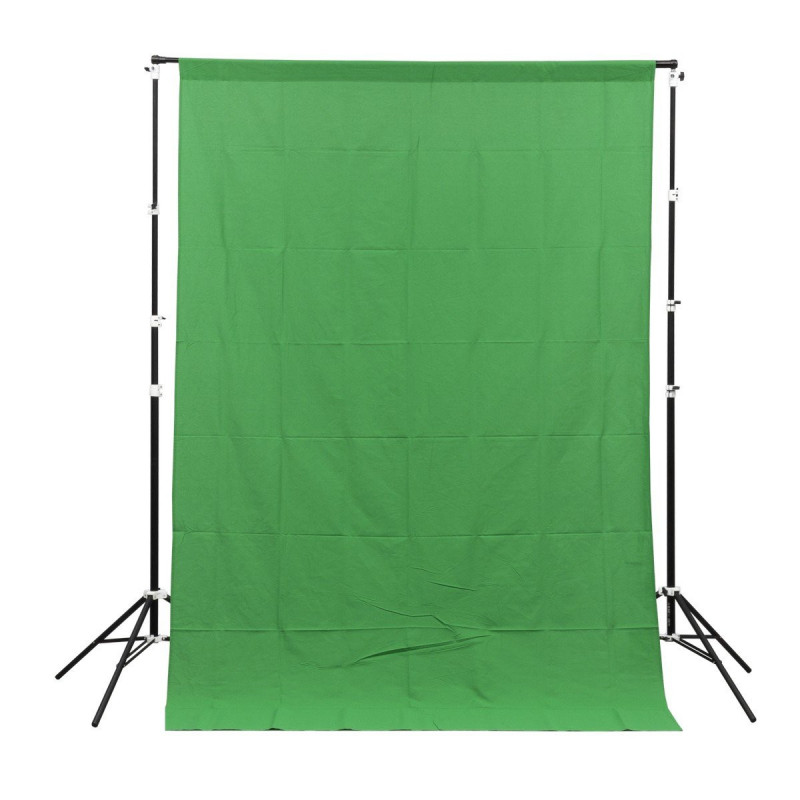 GlareOne Green Screen - green fabric backdrop 1,8x3 m
