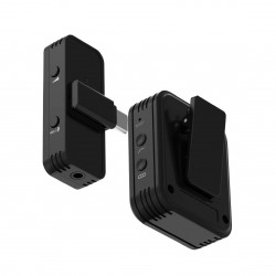 Synco G1TL bezprzewodowy system mikrofonowy Apple Lighting z MFI + konektor USB-C, 1 nadajnik, 1 odbiornik, 2 konektory