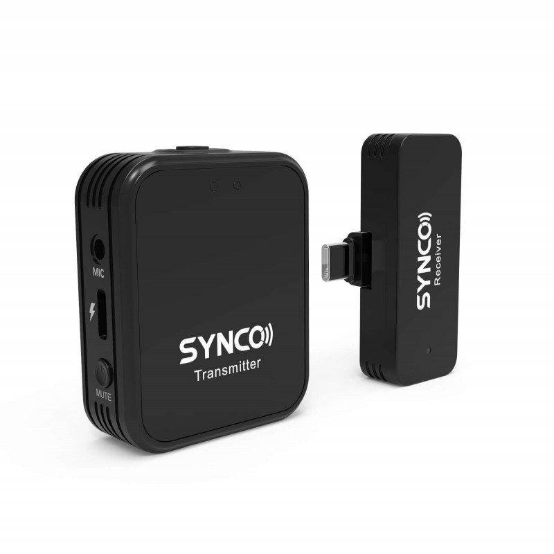 Synco G1T bezprzewodowy system mikrofonowy USB-C, 1 nadajnik, 1 odbiornik, 1 konektor