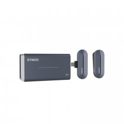 Synco P1L bezprzewodowy system mikrofonowy Lighting, 1 nadajnik, 1 odbiornik, grey-blue