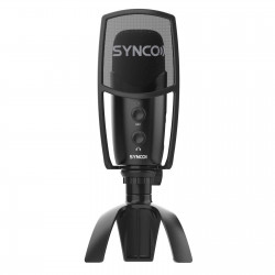 Synco V2 mikrofon USB z filtrem POP i odsłuchem - pojemnościowy