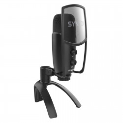 Synco V2 mikrofon USB z filtrem POP i odsłuchem - pojemnościowy