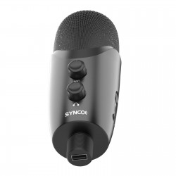Synco V2 mikrofon USB z filtrem POP i odsłuchem - pojemnościowy