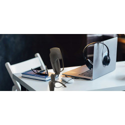 Synco V2 mikrofon USB z filtrem POP i odsłuchem - pojemnościowy