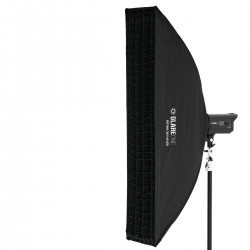 GlareOne Softbox 35x140 PRO - set with grid