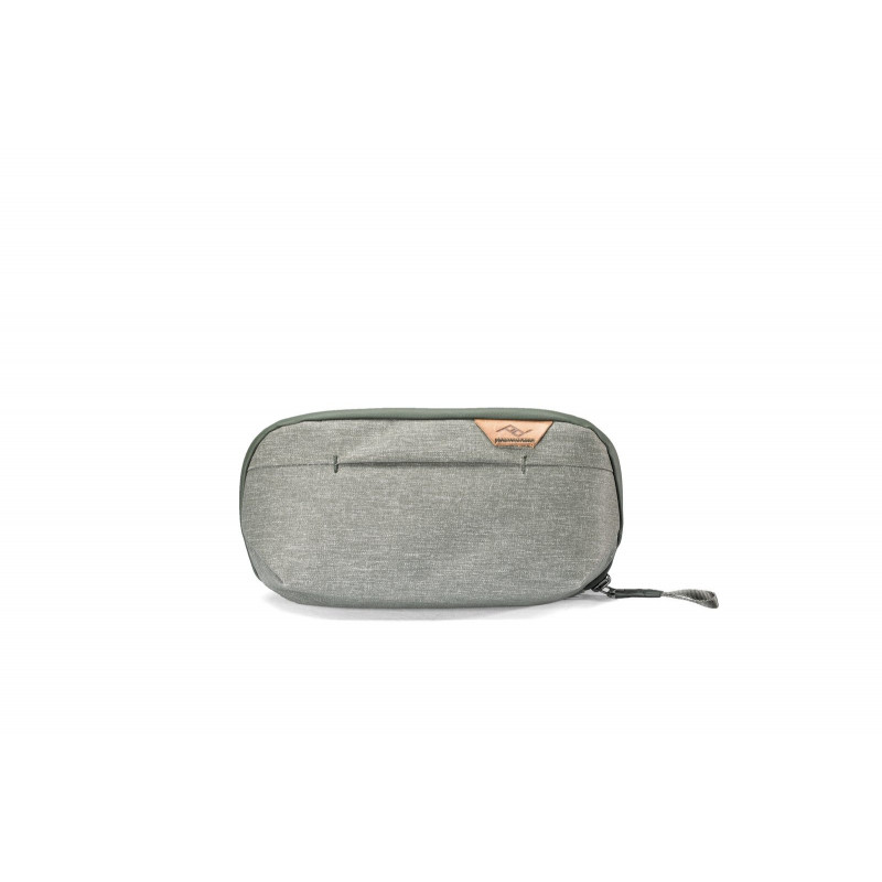 Kosmetyczka Travel Line Peak Design Wash Pouch Small Sage – mała, szarozielona