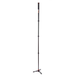 Monopod 3 Legged Thing Trent Kit 2.0 Grey 4 sekcje, stopy magnezu, udźwig 30 kg z podstawką Docz2