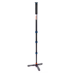 Monopod 3 Legged Thing Trent Kit 2.0 Blue 4 sekcje, stopy magnezu, udźwig 30 kg z podstawką Docz2