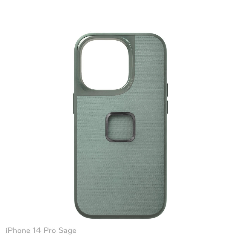 Peak Design Mobile Etui Everyday Case Fabric iPhone 14 Pro - Szarozielone