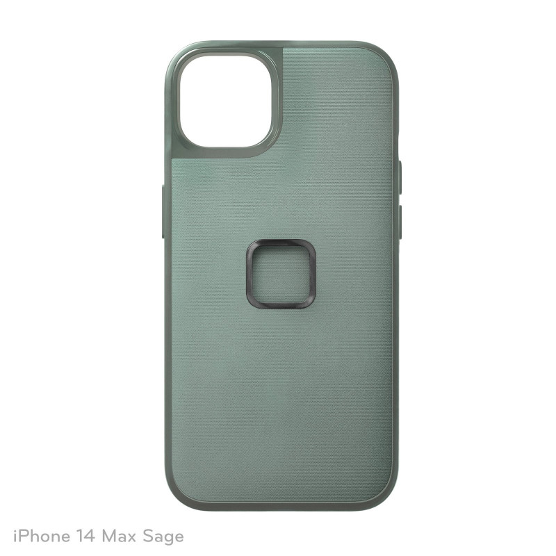 Peak Design Mobile Etui Everyday Case Fabric iPhone 14 Plus - Szarozielone